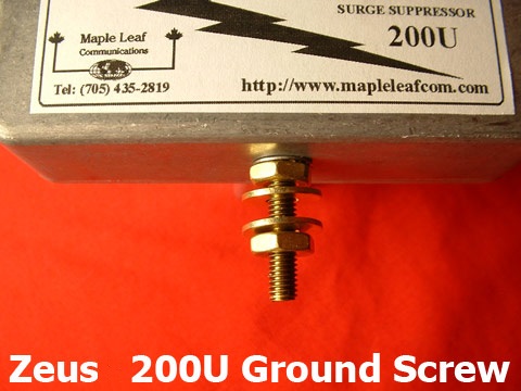 Zeuss 200U Ground Screw
